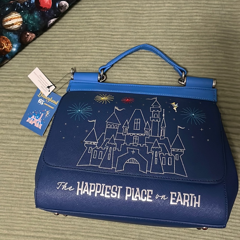 Loungefly Disney 65th Anniversary Happiest Place on Earth Handbag